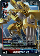 Shoutmon DX - BT11-018 R - Dimensional Phase - Foil - Card Cavern