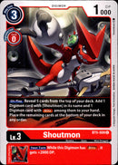 Shoutmon - BT5-009 - Battle Of Omni - Card Cavern
