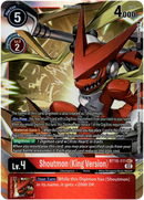 Shoutmon (King Version) - BT10-111 SEC - Xros Encounter - Foil - Card Cavern