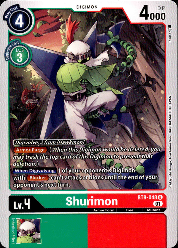 Shurimon - BT8-048 U - New Awakening - Card Cavern