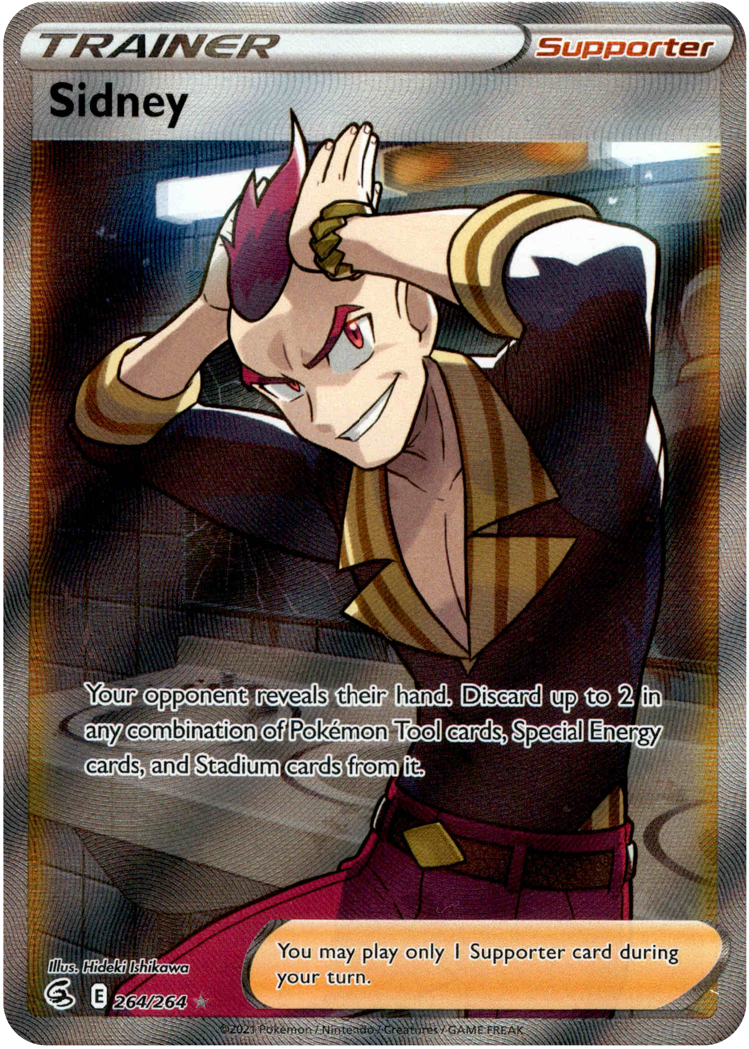 Sidney Full Art - 264/264 - Fusion Strike - Card Cavern