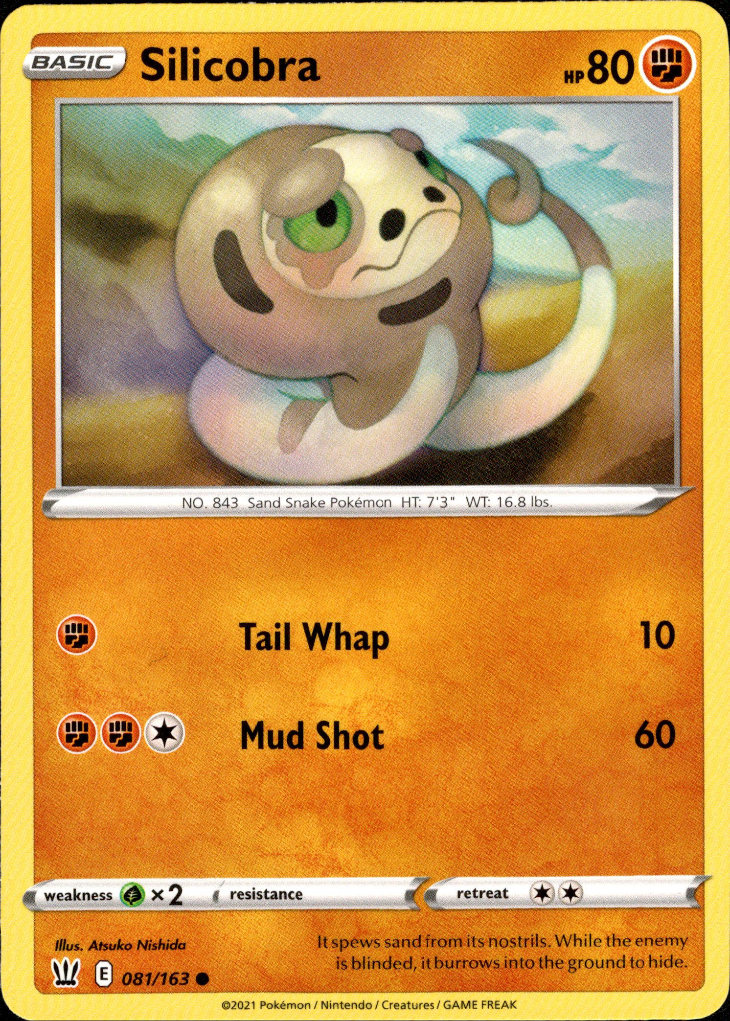 Silicobra - 081/163 - Battle Styles - Card Cavern