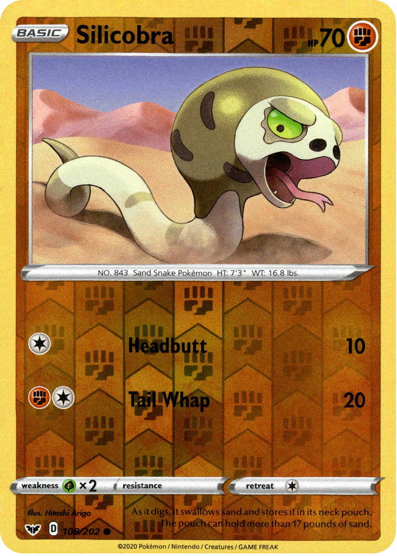 silicobra pokemon card - 108/202 - Sword & Shield New Permanent PSA Tier Style:(Blue) Donquixote Doflamingo [ST-17] mystery slab reveal it