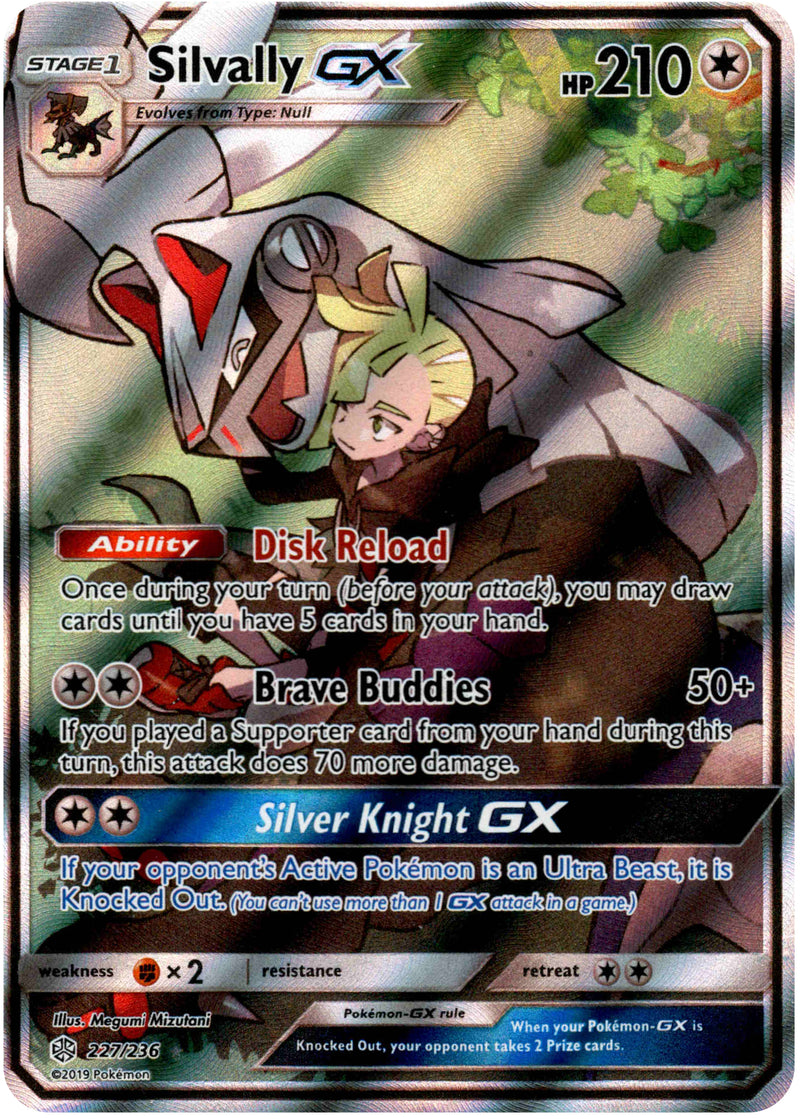 Silvally GX Full Art - 227/236 - Cosmic Eclipse - Holo Silvally GX Full Art - 227/236 - Cosmic Eclipse - Holo