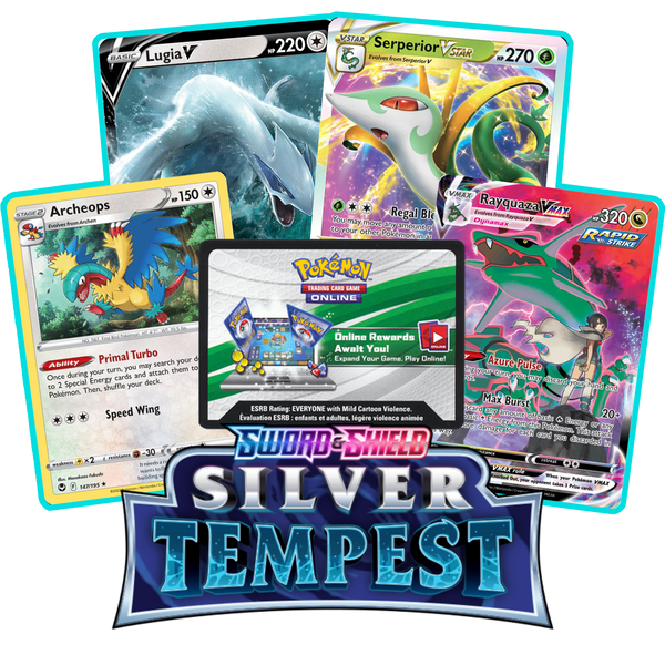 Silver Tempest PTCGL Code - Card Cavern