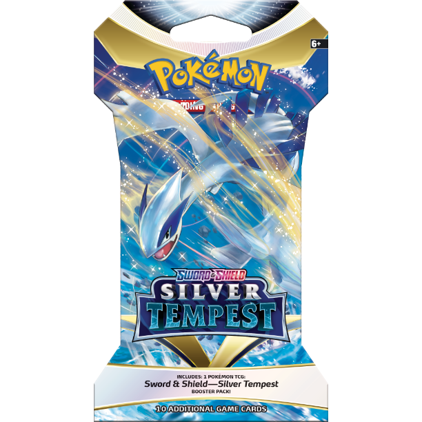Silver Tempest Sleeved Booster Pack - Card Cavern