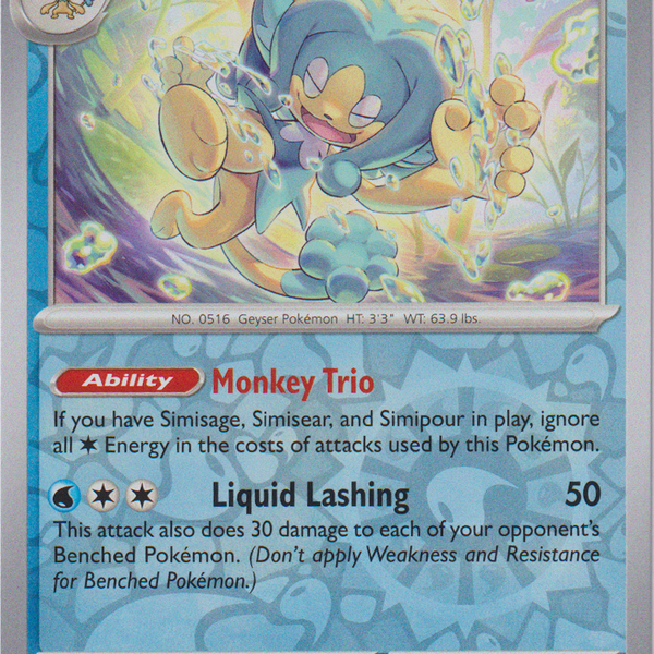 Simipour - 042/182 - Paradox Rift - Reverse Holo Simipour - 042/182 - Paradox Rift - Reverse Holo