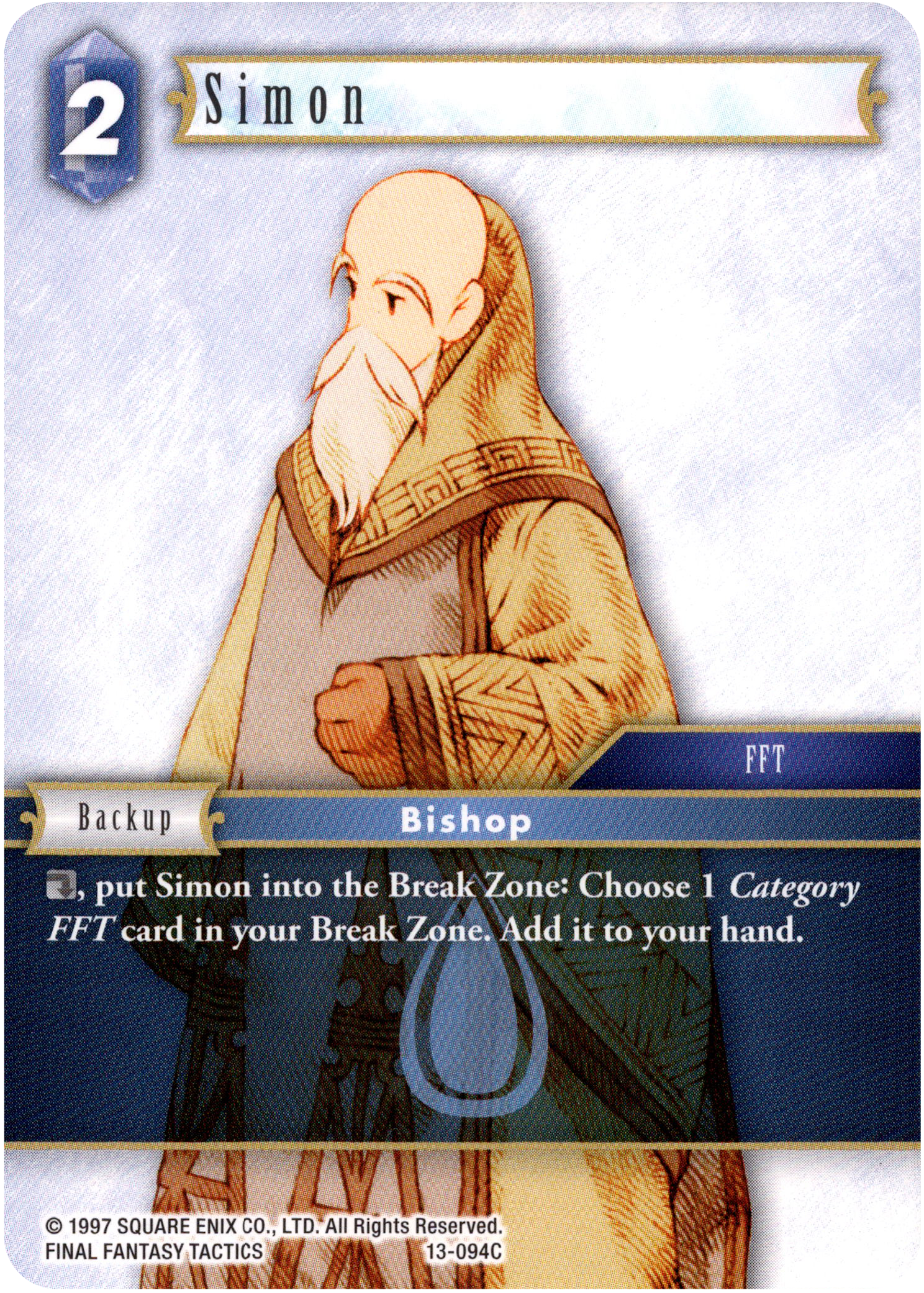 Simon - 13-094C - Opus XIII - Card Cavern