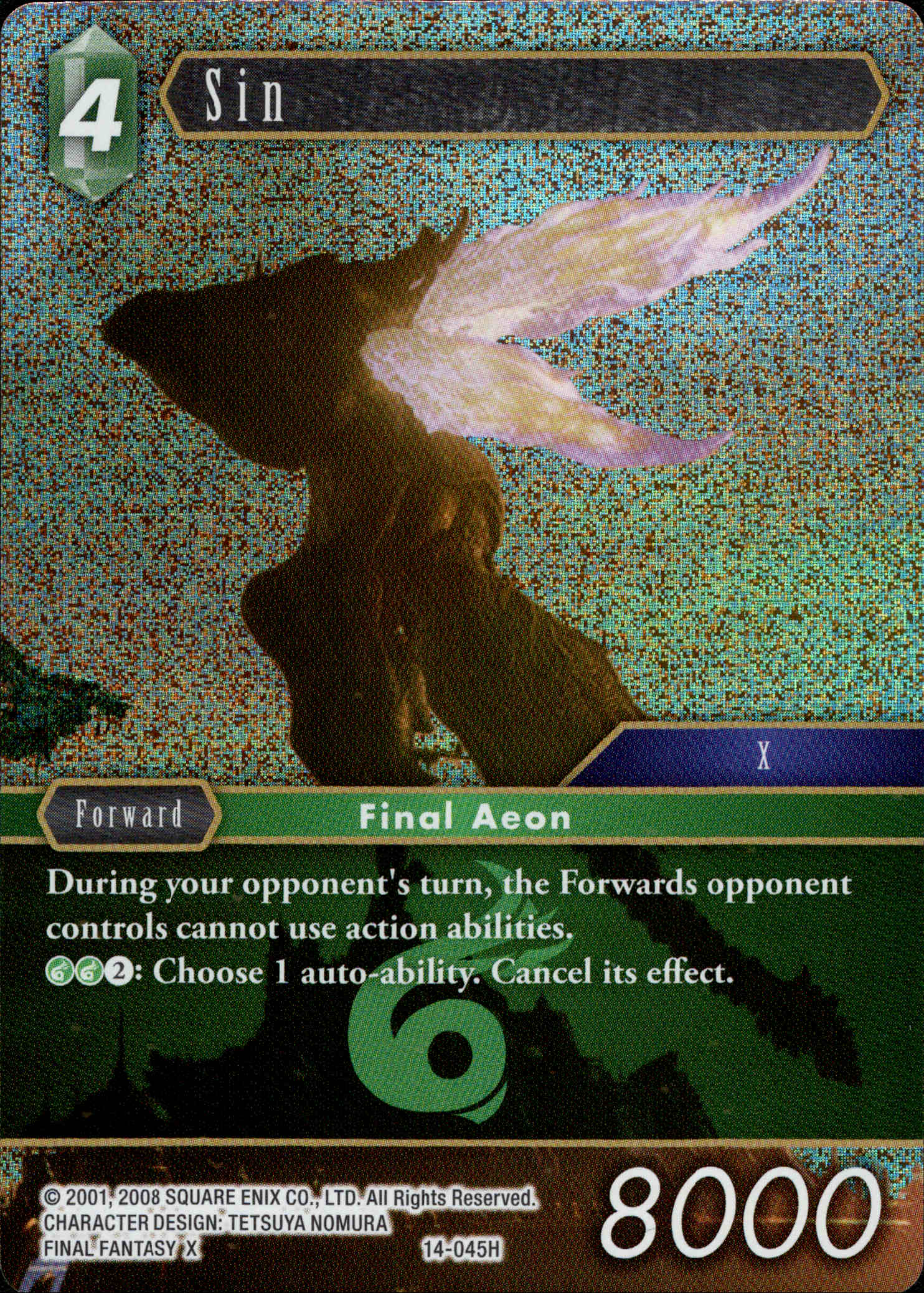Sin - 14-045H - Opus XIV - Foil - Card Cavern