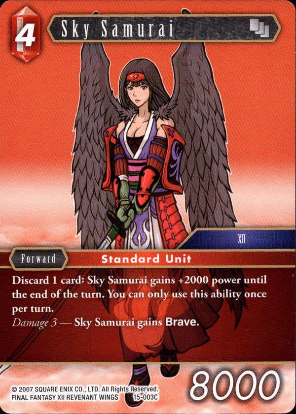 Sky Samurai - 15-003C - Crystal Dominion - Card Cavern