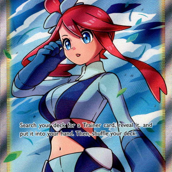 skyla pokemon card full art shining fates Skyla Full Art - 072/072 - Shining Fates