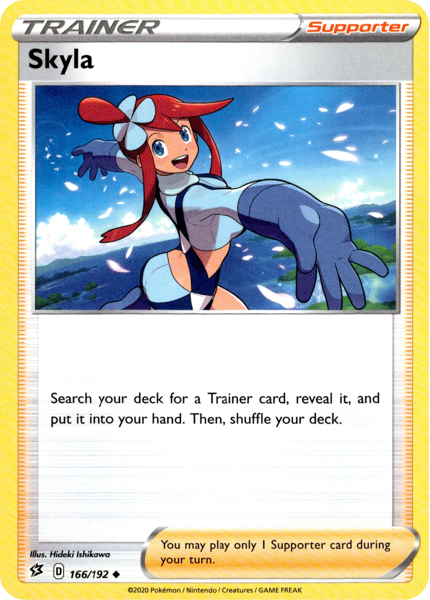 Skyla - 166/192 - Rebel Clash - Card Cavern