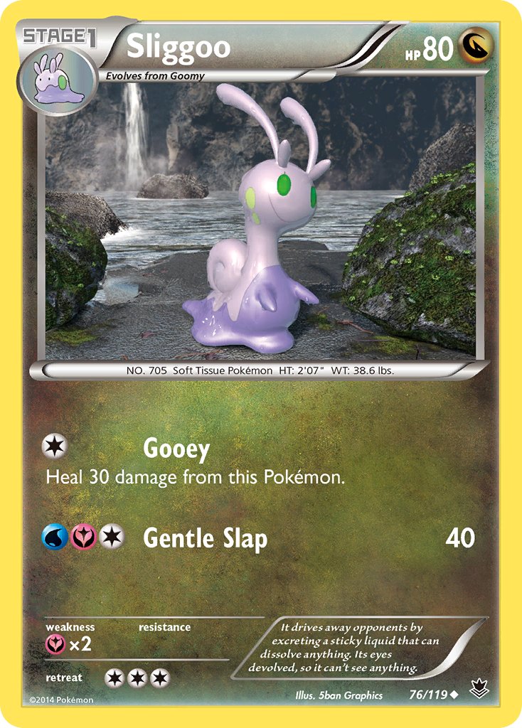 Sliggoo - 76/119 - Phantom Forces - Card Cavern