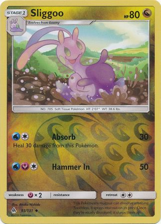 Sliggoo - 93/131 - Forbidden Light - Reverse Holo - Card Cavern