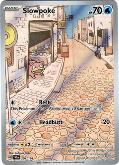 Slowpoke - 204/198 - Scarlet & Violet - Holo - Card Cavern