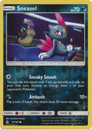 Sneasel - 73/156 - Ultra Prism - Reverse Holo - Card Cavern