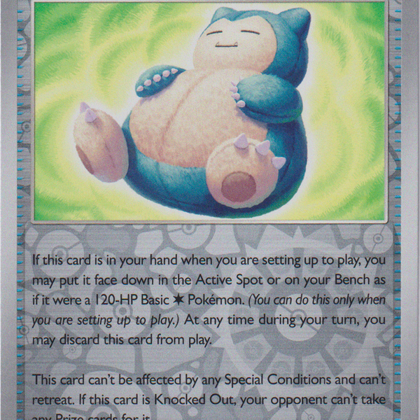 Snorlax Doll - 175/182 - Paradox Rift - Reverse Holo Snorlax Doll - 175/182 - Paradox Rift - Reverse Holo