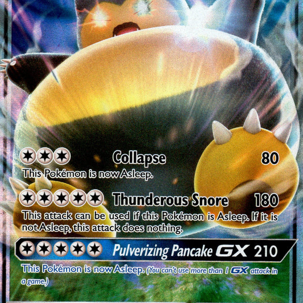 Snorlax GX - SM05 - Sun & Moon Promo Card Cavern Trading Cards, LLC Snorlax GX - SM05 - Sun & Moon Promo Card Cavern Trading Cards, LLC