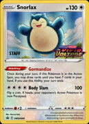 Snorlax Prerelease (Staff) - SWSH068 - Sword & Shield Promo - Card Cavern