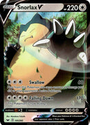 Snorlax V - 141/202 - Sword & Shield - Holo - Card Cavern