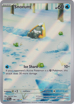 Snorunt - 188/182 - Paradox Rift - Holo - Card Cavern