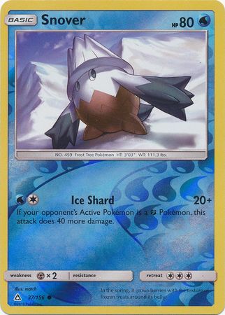 Snover - 37/156 - Ultra Prism - Reverse Holo - Card Cavern