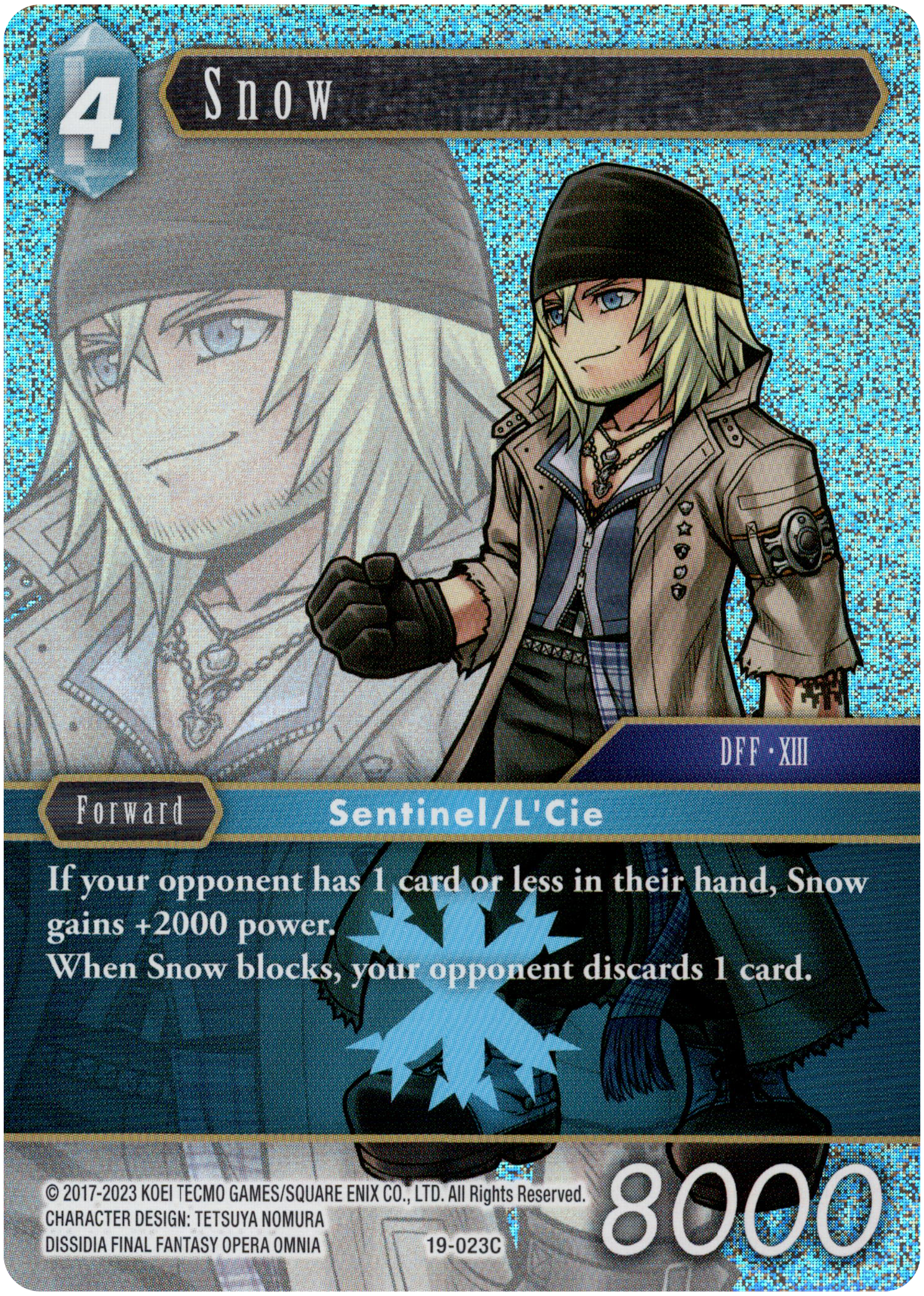Snow - 19-023C - From Nightmares - Foil - Card Cavern