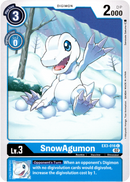 SnowAgumon - EX3-016 C - Draconic Roar - Card Cavern