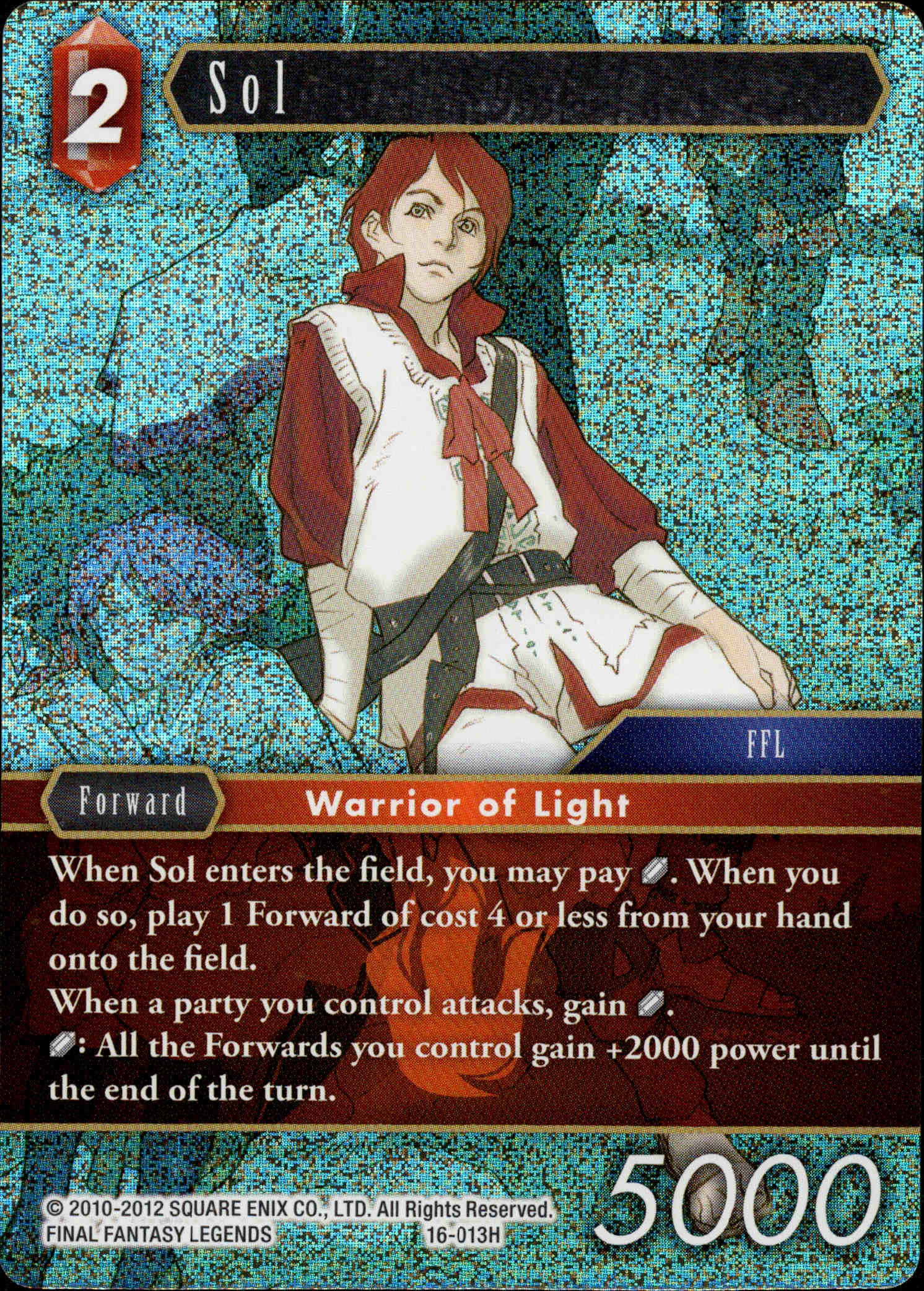 Sol - 16-013H - Emissaries of Light - Foil - Card Cavern