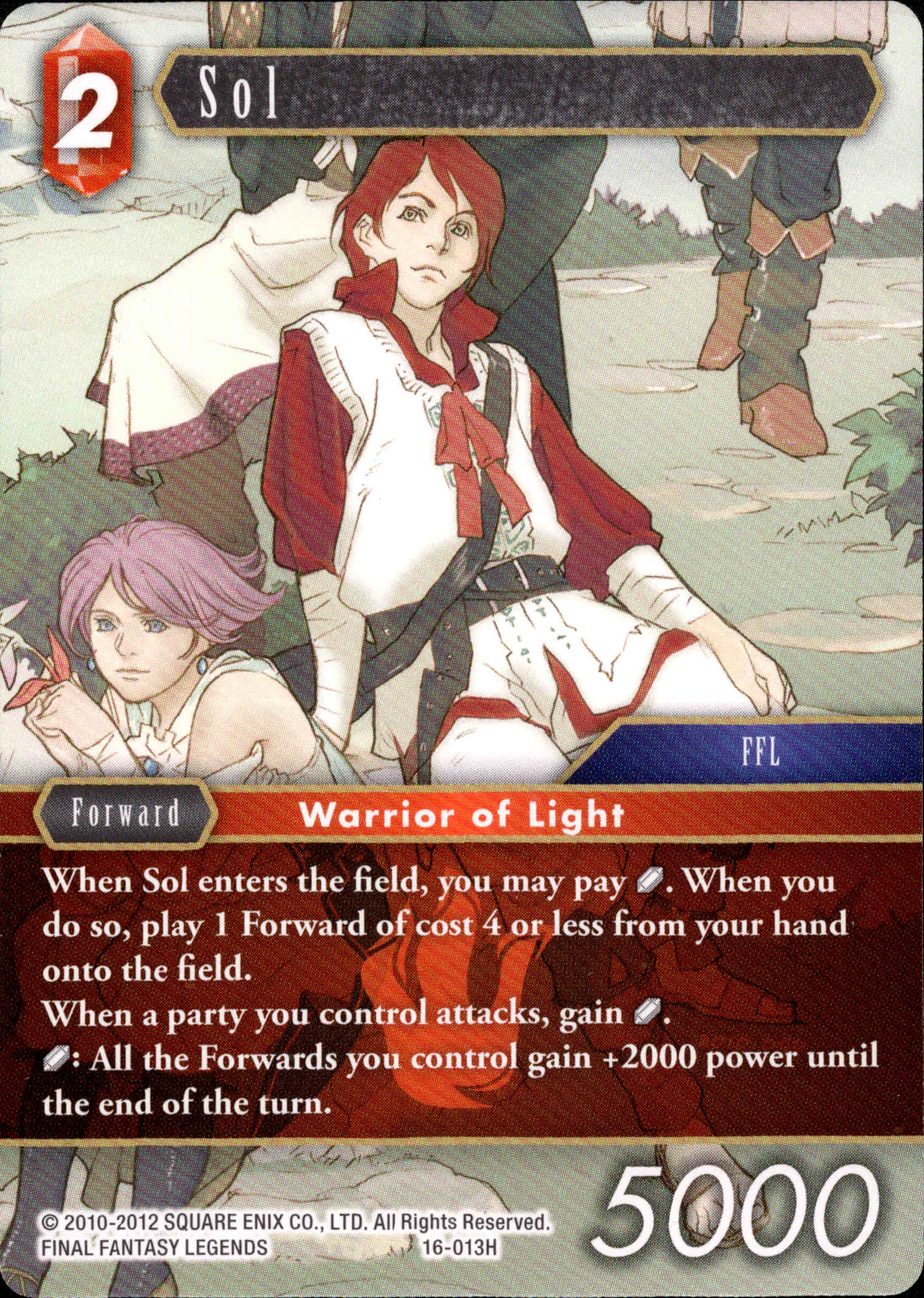 Sol - 16-013H - Emissaries of Light - Card Cavern