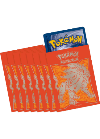 Sun & Moon ETB - Sun - Solgaleo Sleeves and Deck Box - PTCGO Code - Card Cavern