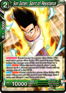 Son Goten, Spirit of Resistance - BT20-066 C - Power Absorbed - Card Cavern