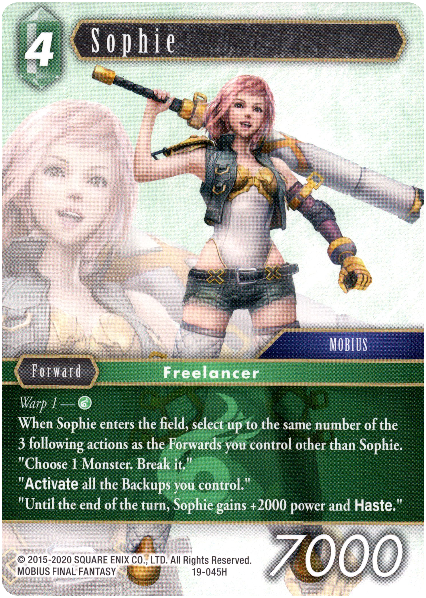 Sophie - 19-045H - From Nightmares - Card Cavern