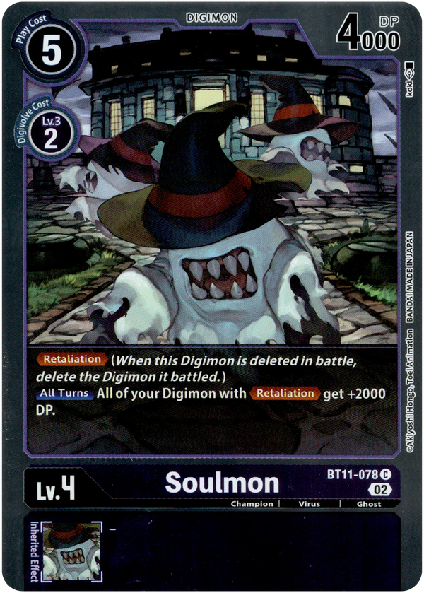 Soulmon - BT11-078 C - Dimensional Phase - Foil - Card Cavern