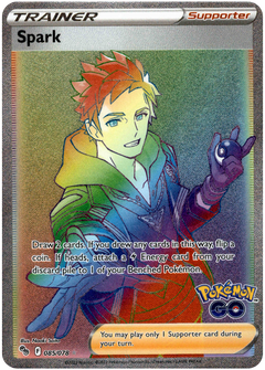Spark Hyper Rare - 085/078 - Pokemon Go - Holo - Card Cavern