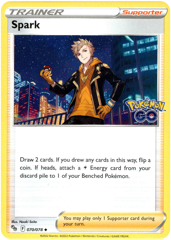 Spark - 070/078 - Pokemon Go - Card Cavern