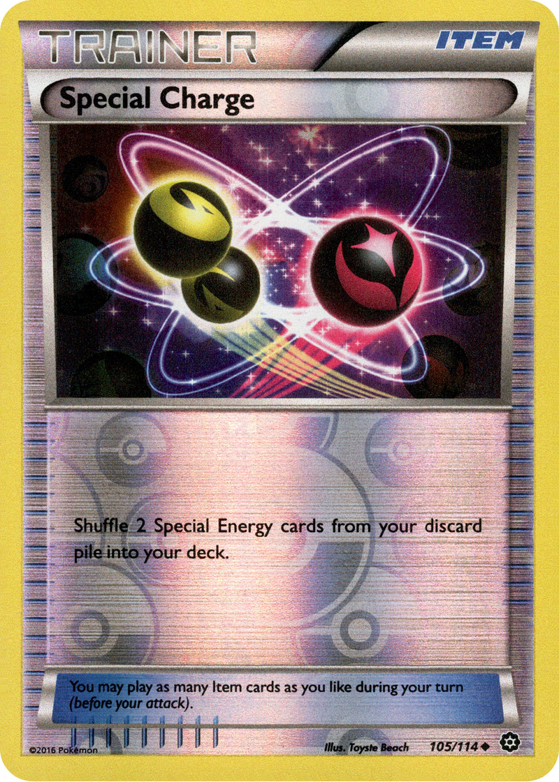 Special Charge - 105/114 - Steam Siege - Reverse Holo - Card Cavern