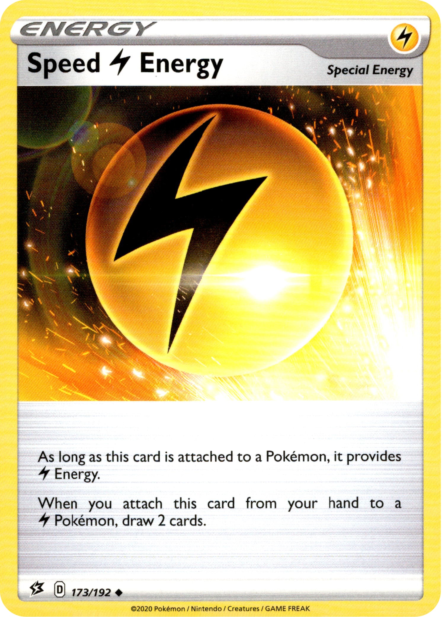 Speed L Energy - 173/192 - Rebel Clash - Card Cavern