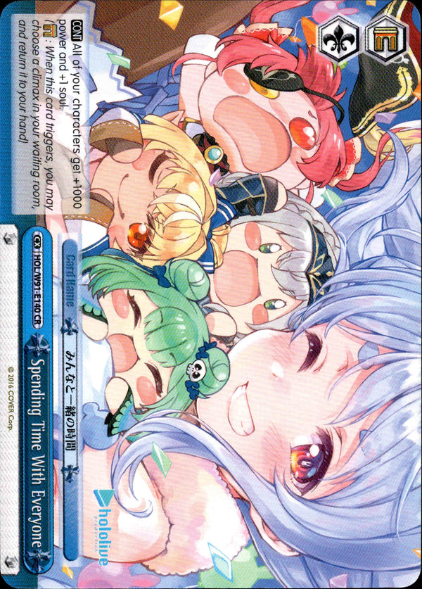 Spending Time With Everyone - HOL/W91-E140 CR - Hololive Production - Card Cavern