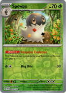 Spewpa - 009/198 - Scarlet & Violet - Reverse Holo - Card Cavern