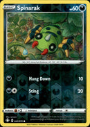 Spinarak - 043/072 - Shining Fates - Reverse Holo - Card Cavern