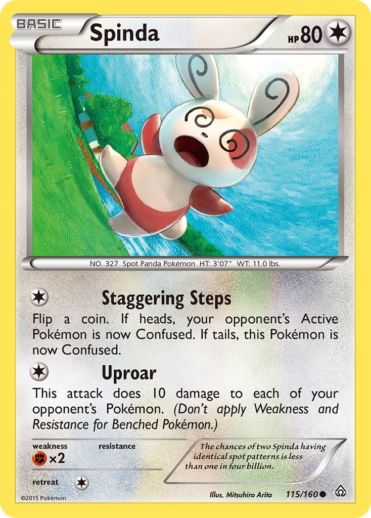 Spinda - 115/160 - Primal Clash - Card Cavern