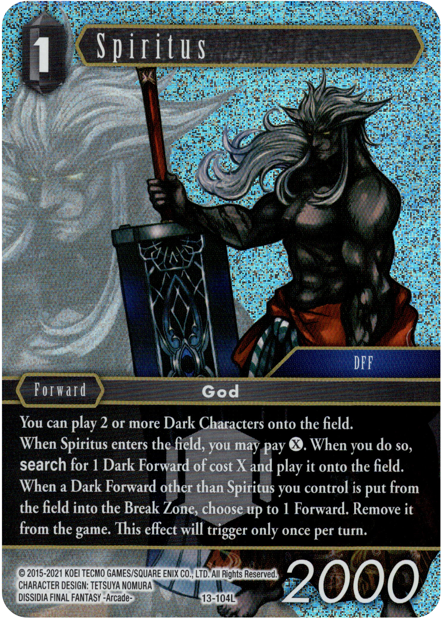 Spiritus - 13-104L - Opus XIII - Foil - Card Cavern
