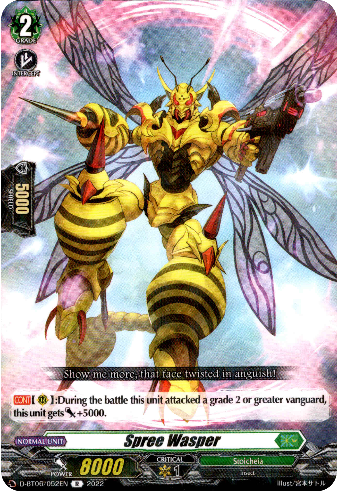 Spree Wasper - D-BT06/052EN - Blazing Dragon Reborn - Card Cavern