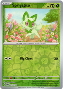 Sprigatito - 013/193 - Paldea Evolved - Reverse Holo - Card Cavern