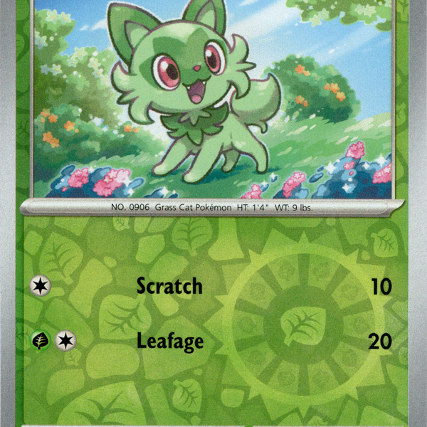 Sprigatito - 013/198 - Scarlet & Violet