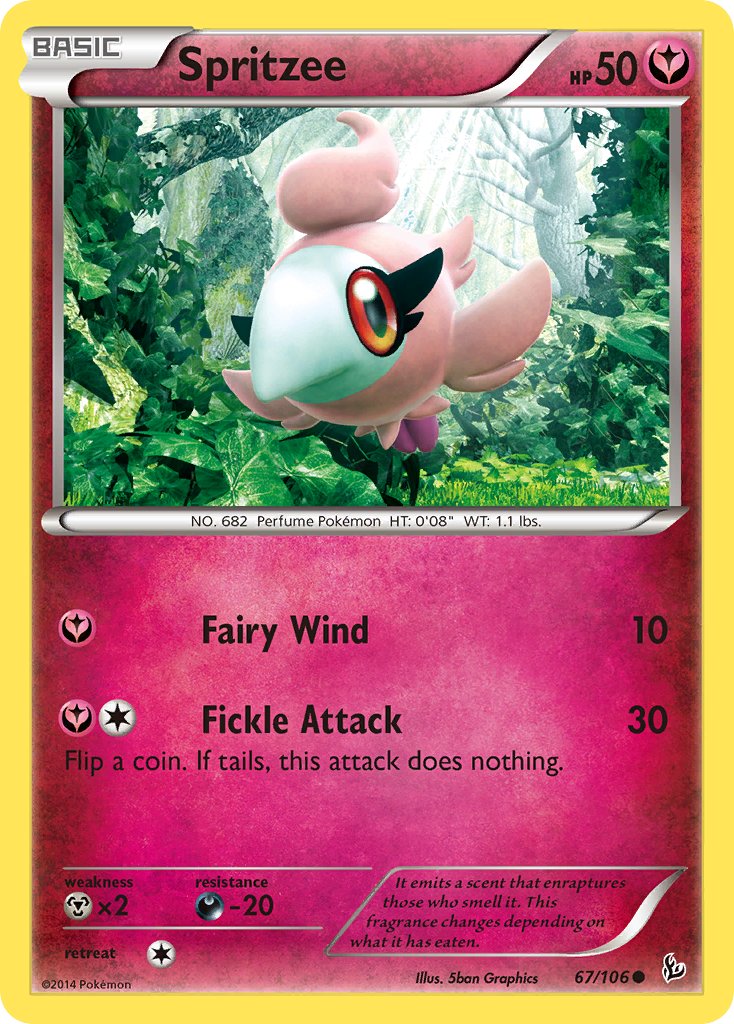 Spritzee - 67/106 - Flashfire - Card Cavern