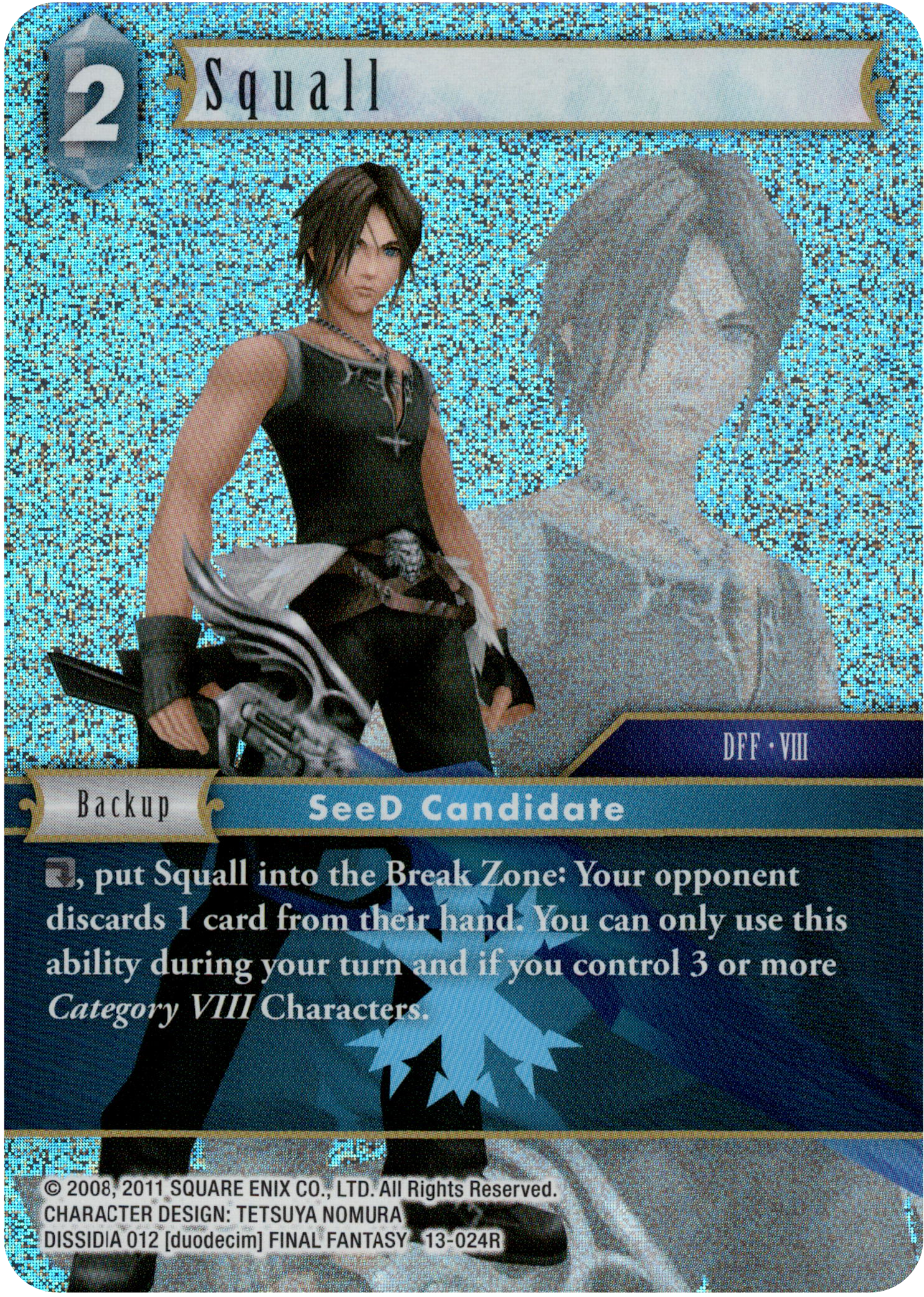 Squall - 13-024R - Opus XIII - Foil - Card Cavern