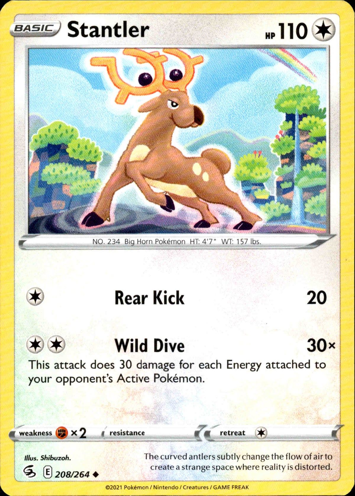 Stantler - 208/264 - Fusion Strike - Card Cavern