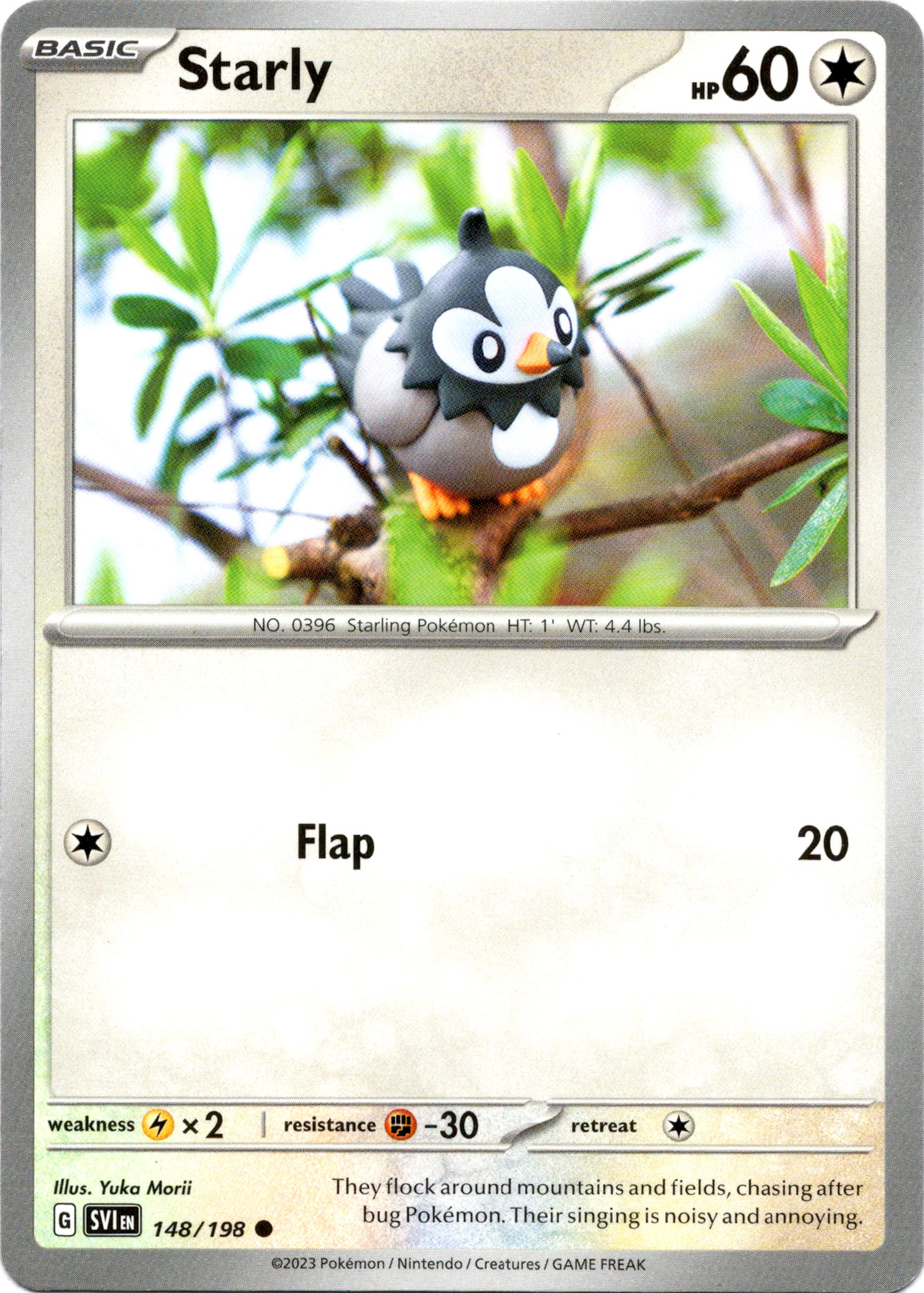 Starly - 148/198 - Scarlet & Violet - Card Cavern
